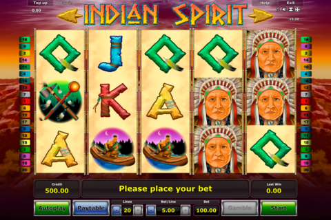 indian spirit novomatic